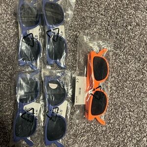 PINK Victoria's Secret Blue and Orange Sunglasses